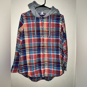 ❄️ LIKE NEW- LADIES FLANNEL- Size MED